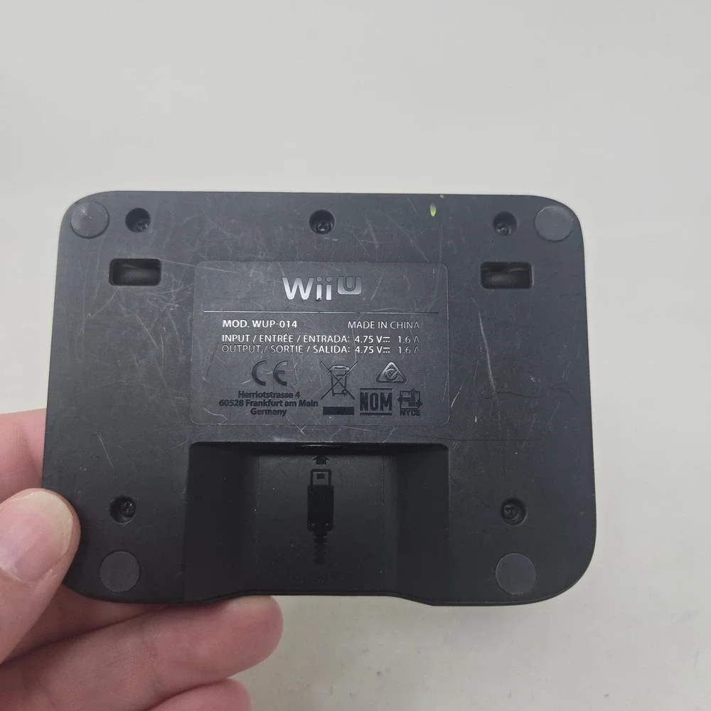 Nintendo Wii U GamePad Charging Cradle Dock Station Black WUP-014 Official